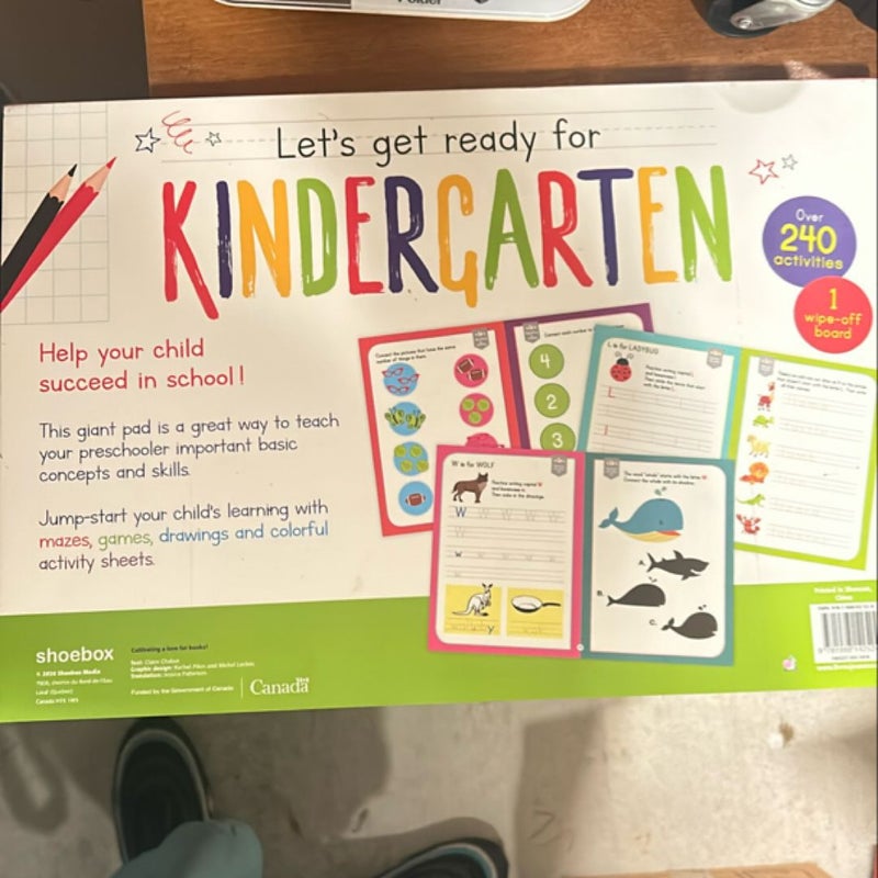 Let’s get ready for kindergarten