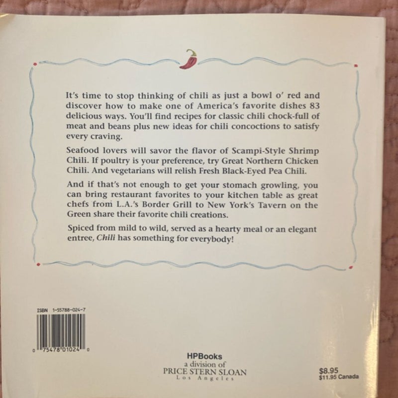 The Chili Cookbook