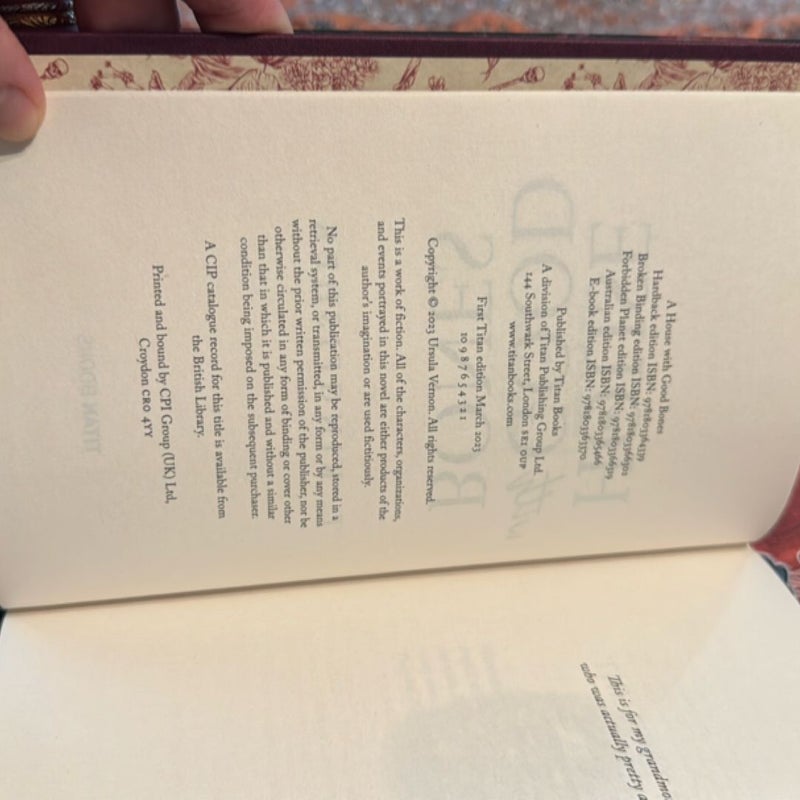 A House with Good Bones * UK edition