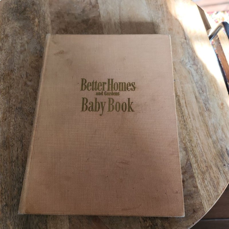 Better Homes and Gardens Baby Book 