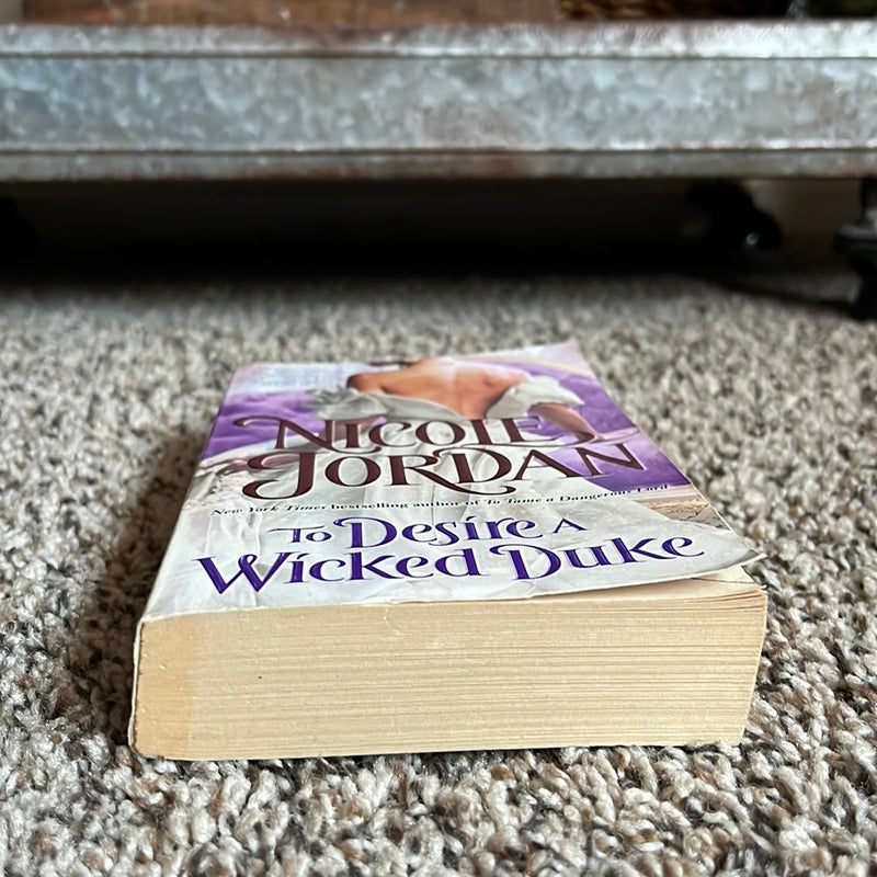 To Desire a Wicked Duke