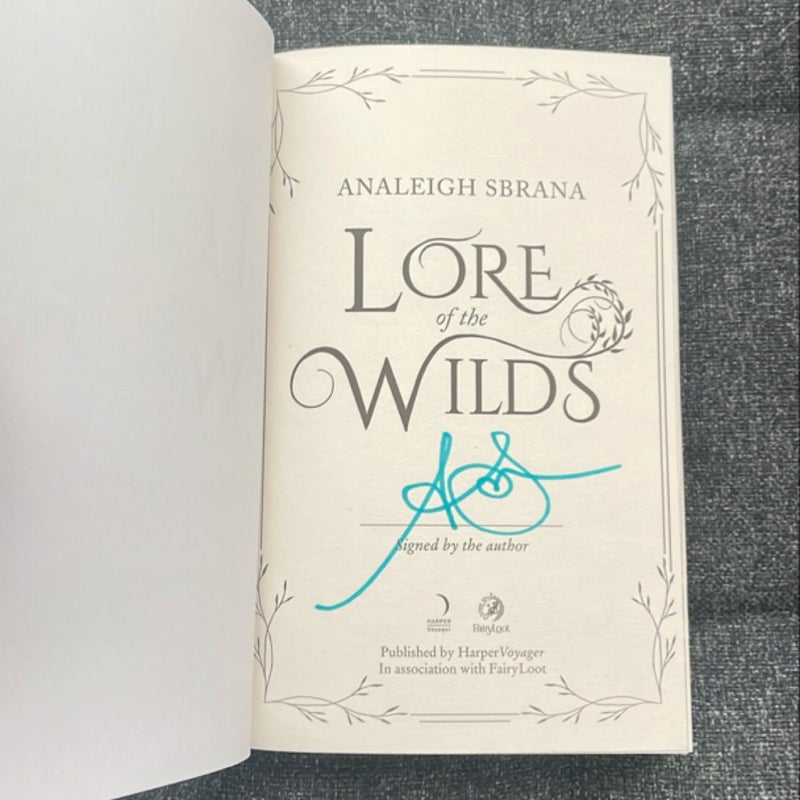 Lore of the Wilds (Fairyloot Edition)