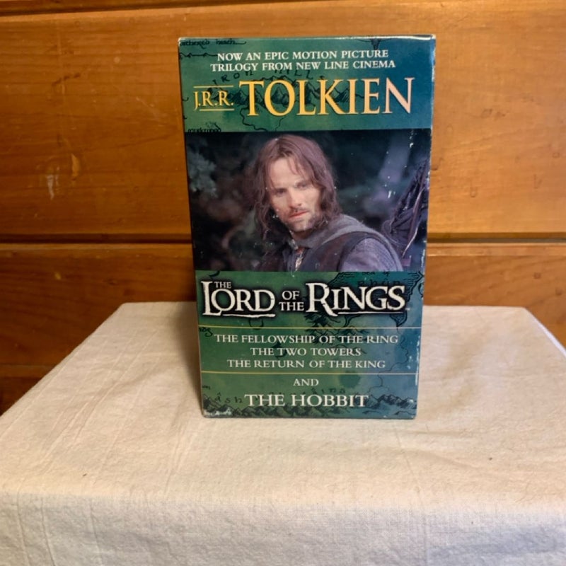 Lord of the Rings Trilogy and The Hobbit Boxed Set