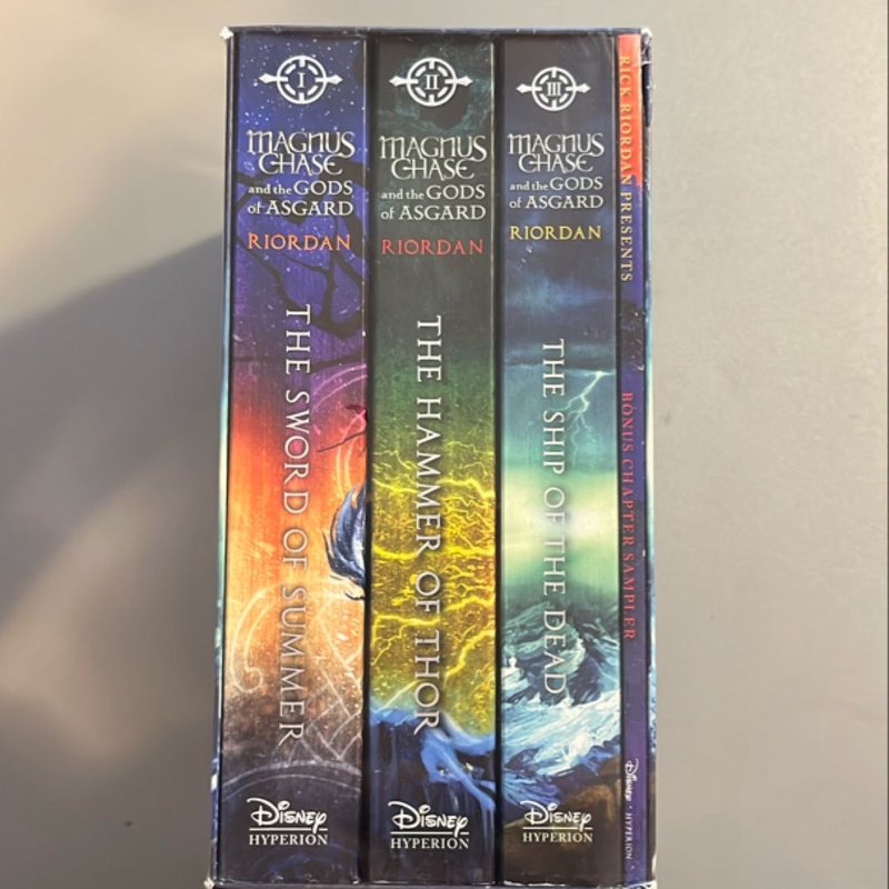 Magnus Chase and the Gods of Asgard Paperback Boxed Set