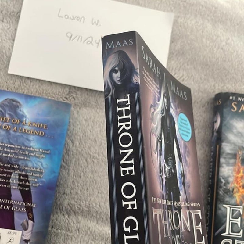 OPP THRONE OF GLASS 1st EDITION 