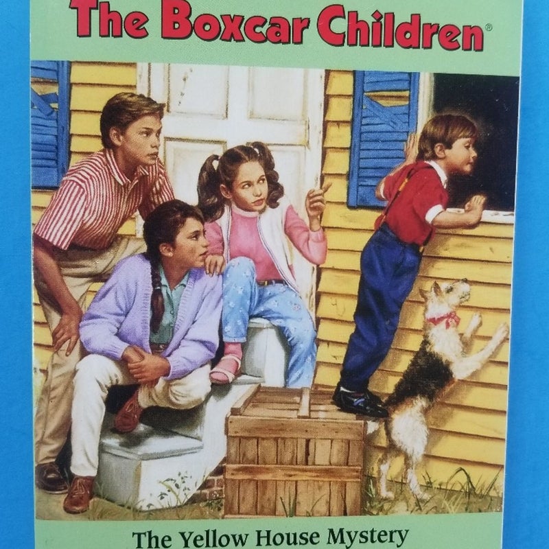 VINTAGE THE BOXCAR CHILDREN MYSTERY BOOKS BOXED SET #1-4 NEW EXCEPT FOR BOOK #1