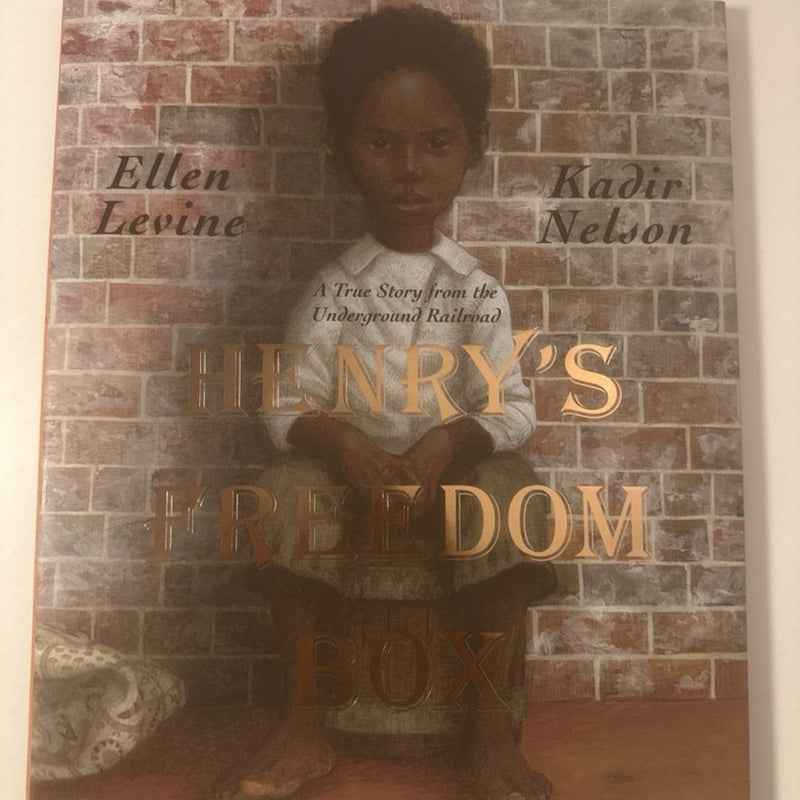 HENRY'S FREEDOM BOX By Ellen Levine Hardcover First Edition Excellent Condition
