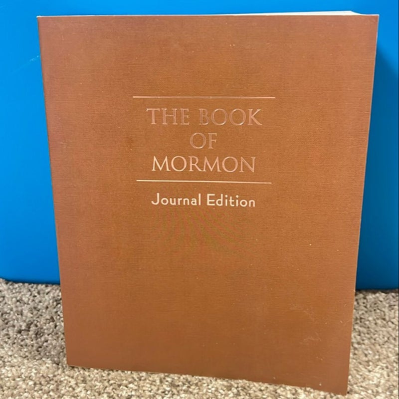 The Book of Mormon journal edition