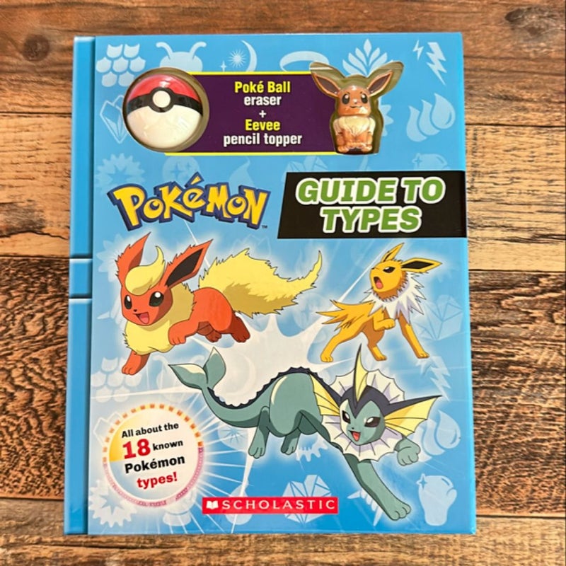 Pokémon Guide To Types book and gift set