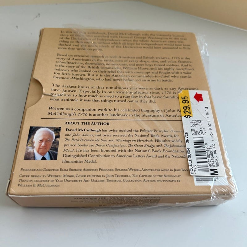 1776 audiobook on cd