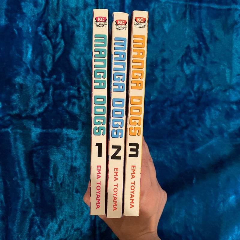 Manga Dogs 1-3: Complete Series