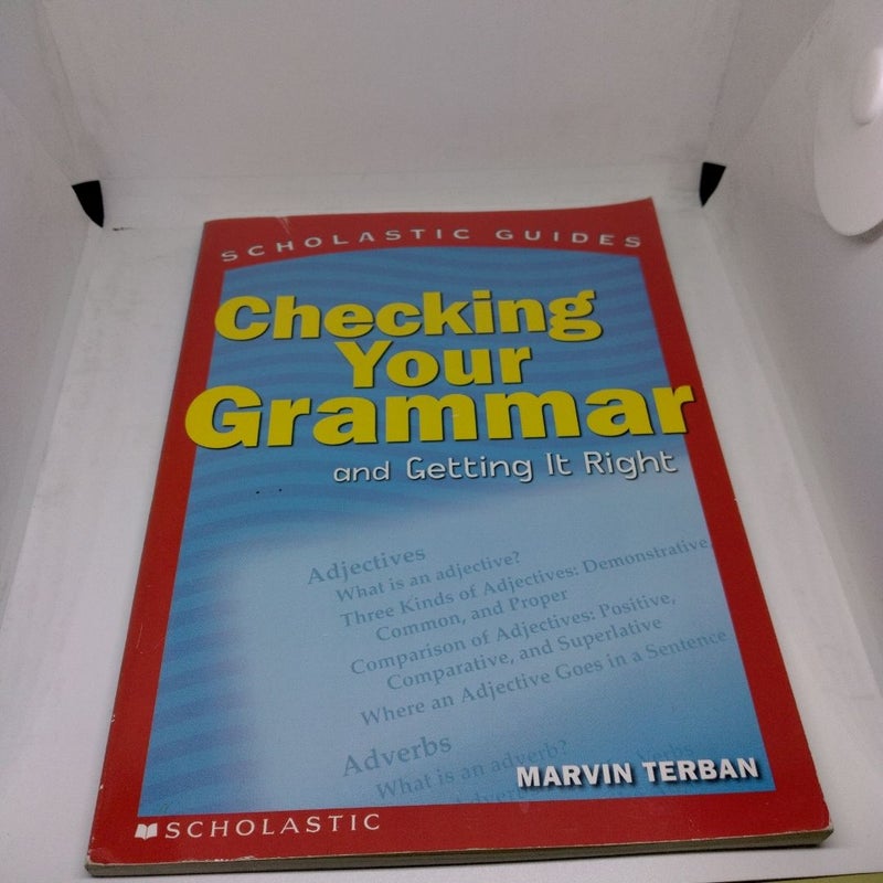 Checking Your Grammar