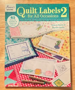 Quilt Labels for all Occasions 2
