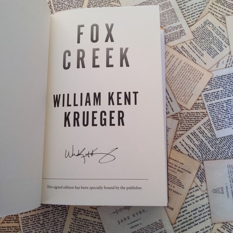 Fox Creek (Signed Exclusive Edition)