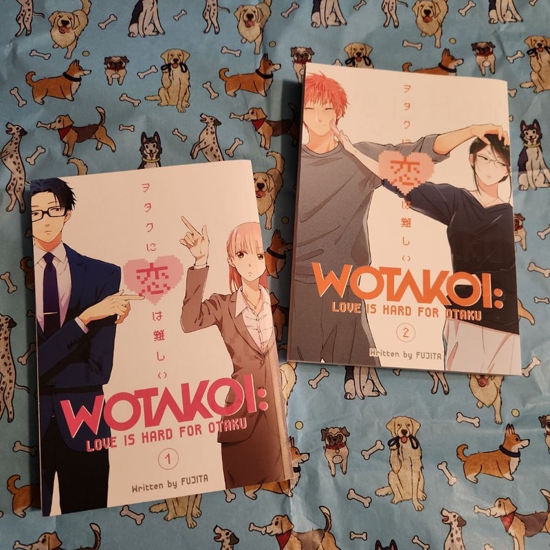 Wotakoi: Love Is Hard for Otaku 1 and 2.