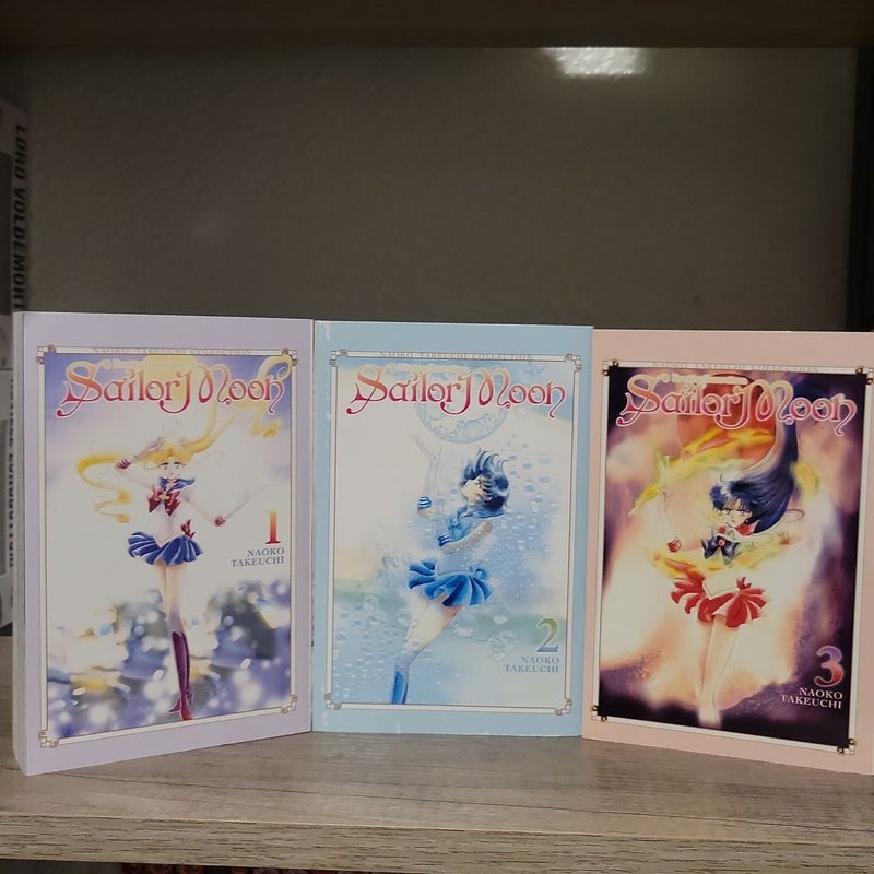 Sailor Moon Manga Naoko Takeuchi Edition Vol 1-3