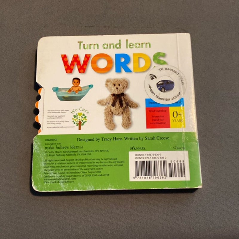 Turn and Learn: Words