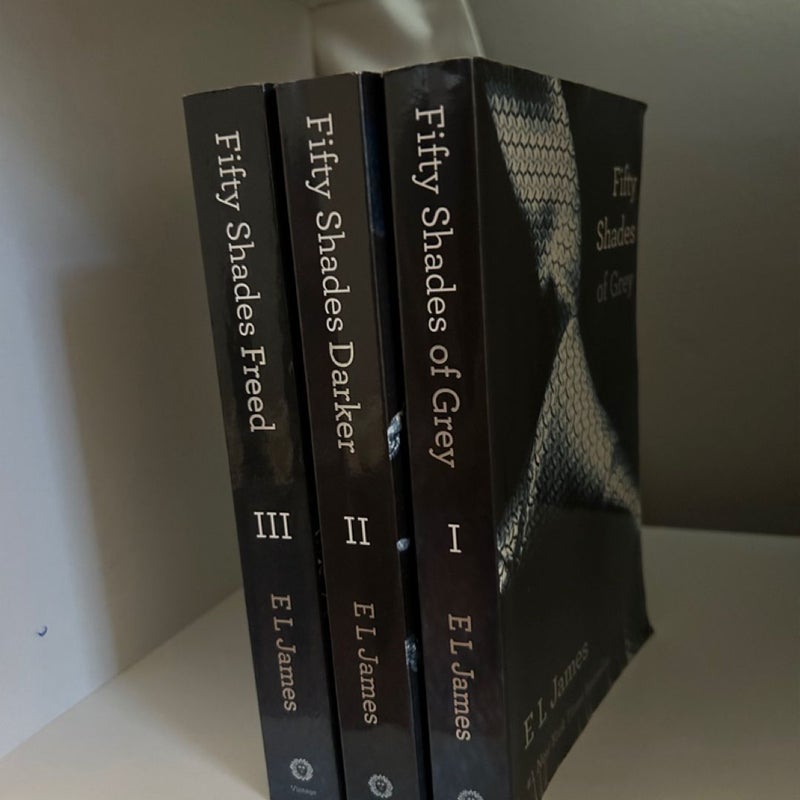 Fifty Shades of Grey Full Paperback Series