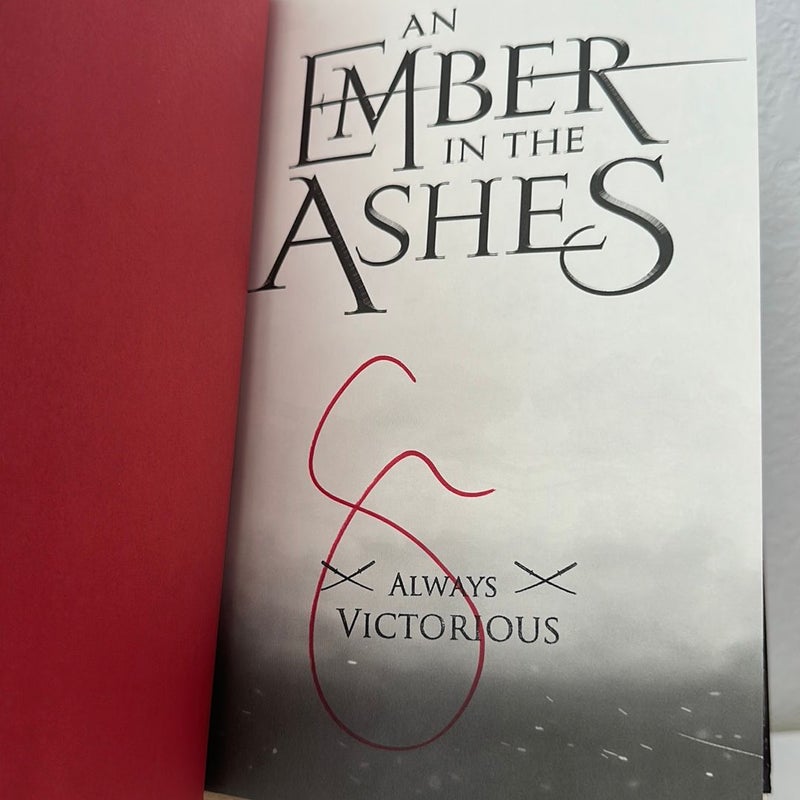 An Ember in the Ashes exclusive collector edition 