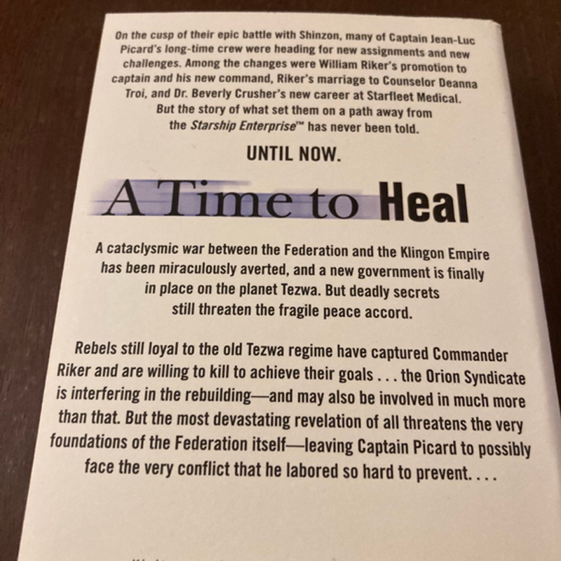 A Time to Heal