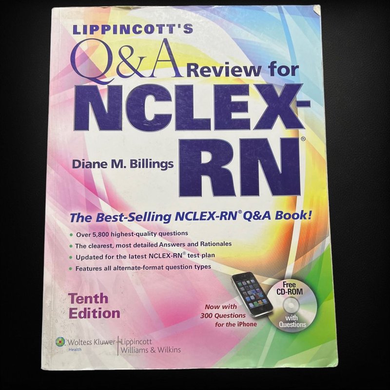 Lippincott's Q&A Review for NCLEX-RN by Diane M. Billings, Paperback ...