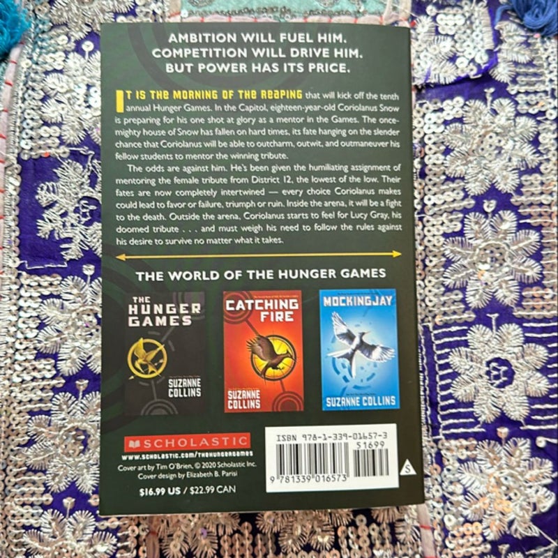 The Ballad of Songbirds and Snakes (a Hunger Games Novel)