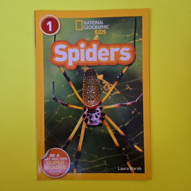 National Geographic Readers: Spiders