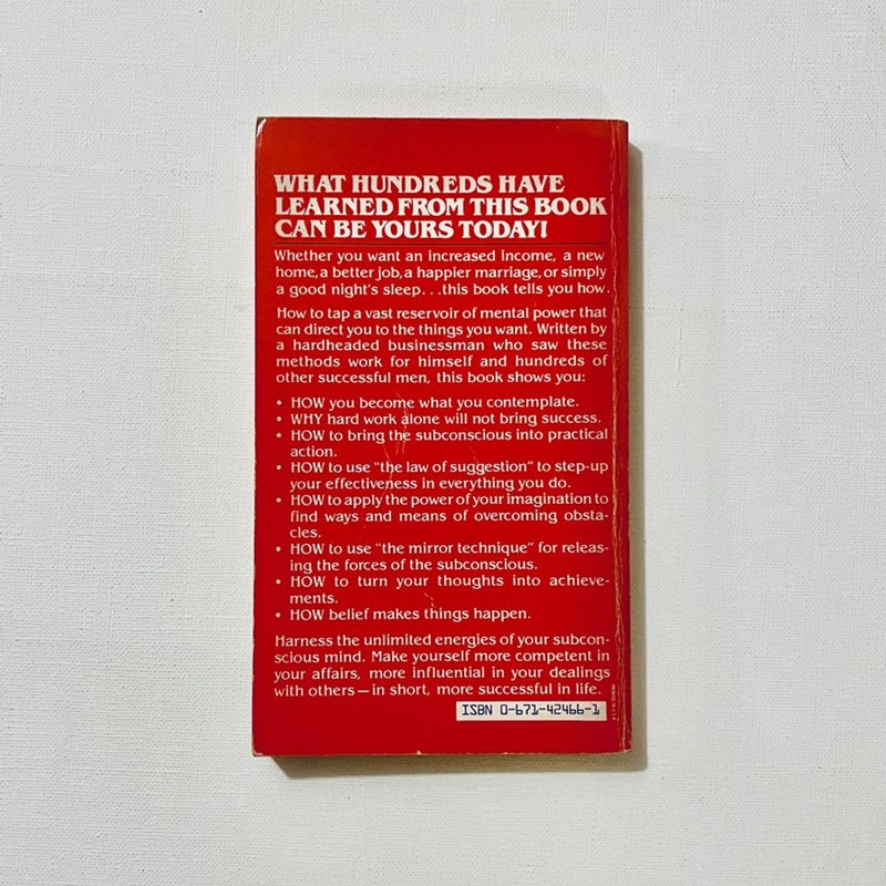 The Magic of Believing 1969 Pocket Books