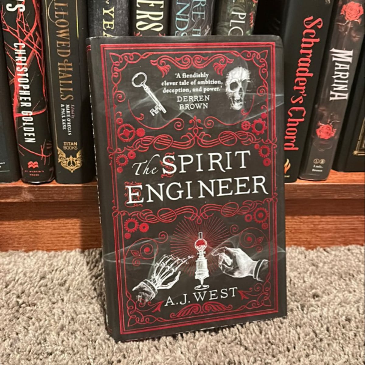 The Spirit Engineer *UK EDITION* by A. J. West, Hardcover | Pangobooks