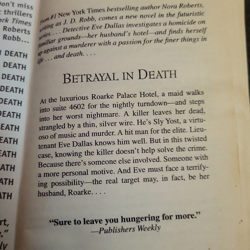 Betrayal In Death