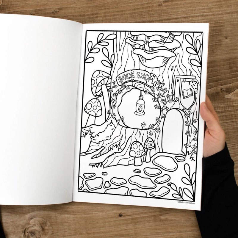 The Fairy Garden Coloring Book
