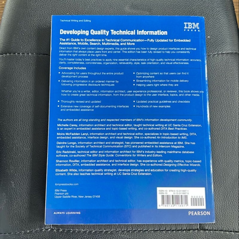 Developing Quality Technical Information