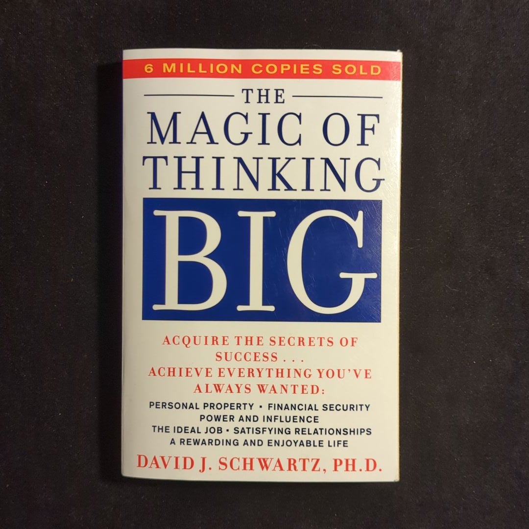 of　Paperback　Pangobooks　David　by　Big　Thinking　Magic　Schwartz,