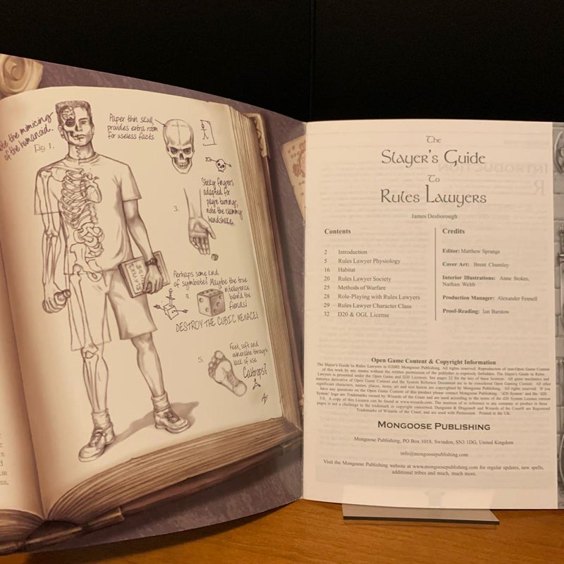 The Slayer's Guide to Rules Lawyers, d20