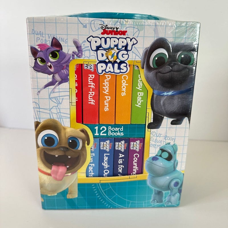 Disney Puppy Dog Pals Board Book Set, 12 Mini Board Books, NEW (Board Books)