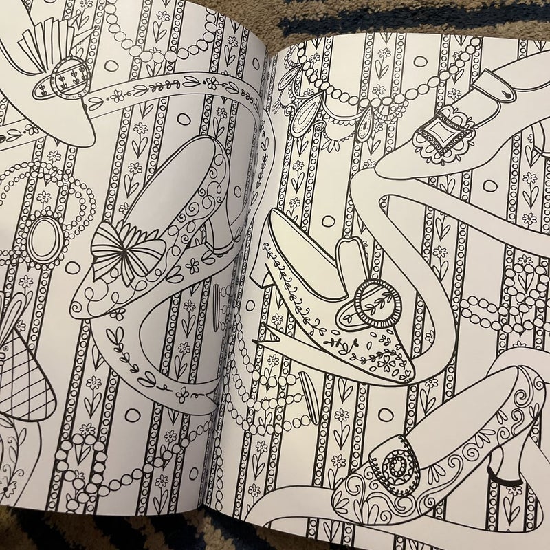 Beauty and the Beast: a Coloring Book