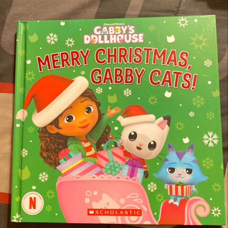 Merry Christmas, Gabby Cats! (Gabby's Dollhouse Hardcover Storybook)