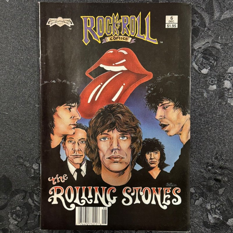 Rock N’ Roll Comics # 6 Dec 1989 The Rolling Stones Revolutionary Comics