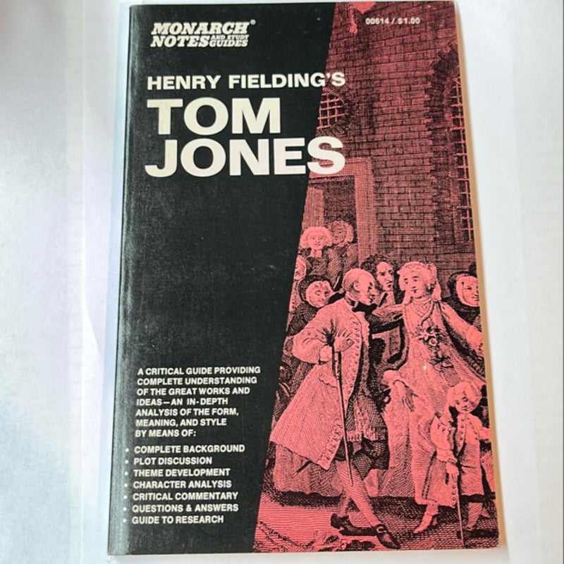 Monarch Notes - Tom Jones