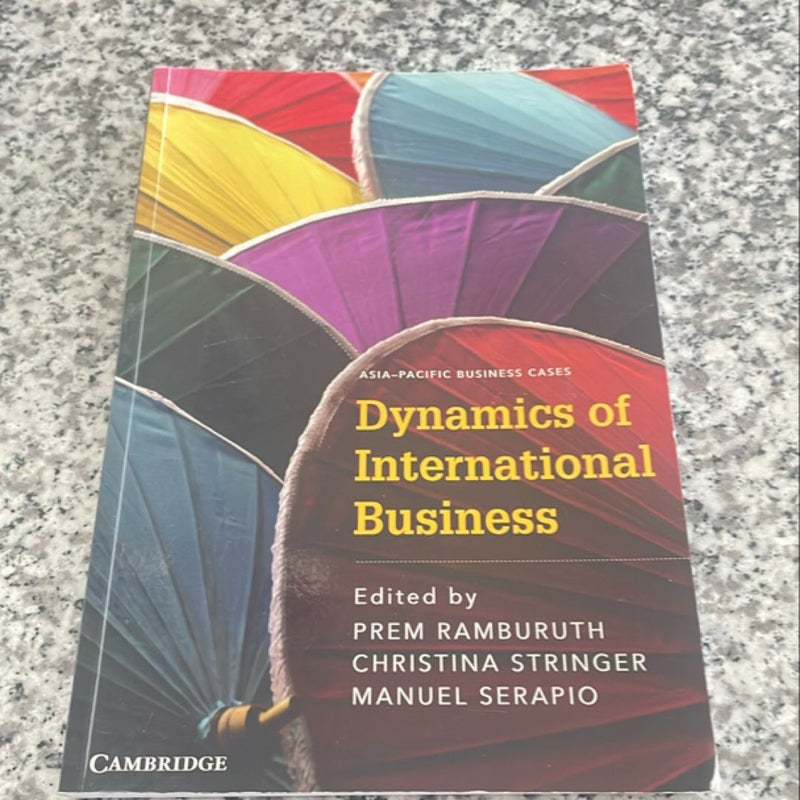 Dynamics of International Business: Asia-Pacific Business Cases