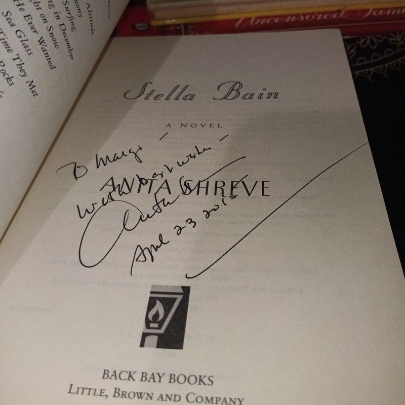 AUTHOR SIGNED Stella Bain