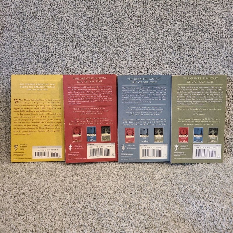 J. R. R. Tolkien 4-Book Boxed Set: the Hobbit and the Lord of the Rings