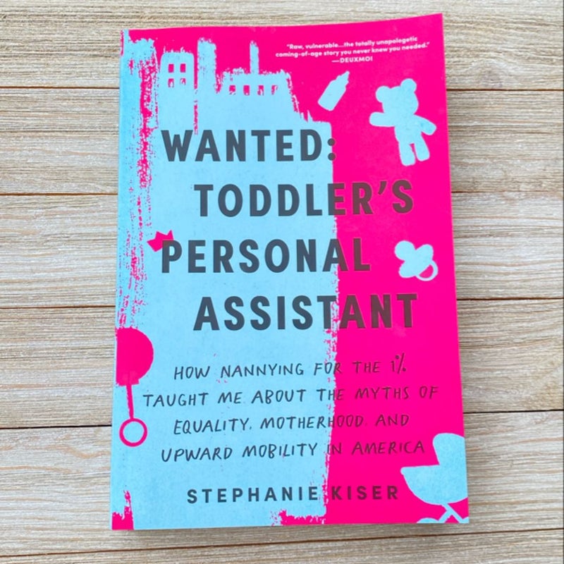 Wanted: Toddler's Personal Assistant