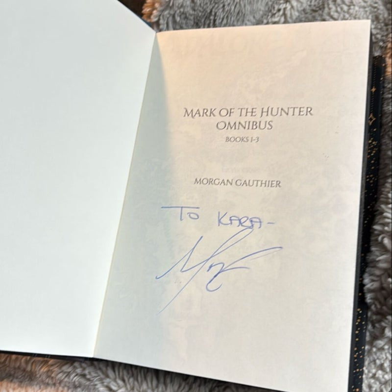 Mark of the Hunter Omnibus (signed by author)