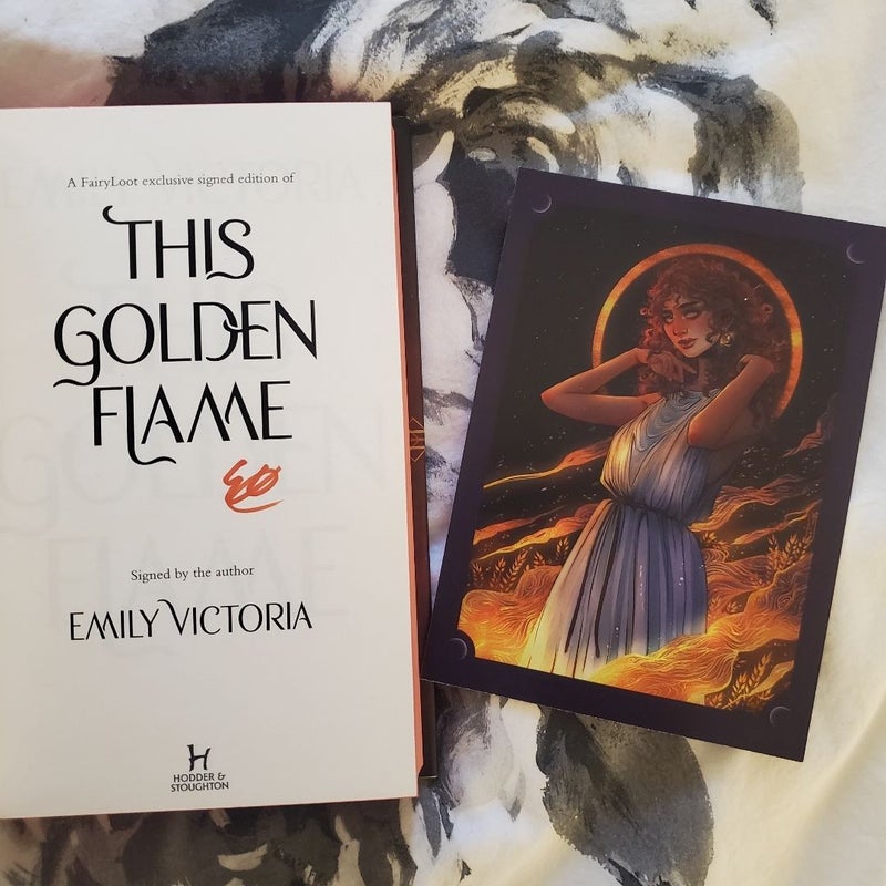 This Golden Flame *Signed Fairyloot Special Edition*