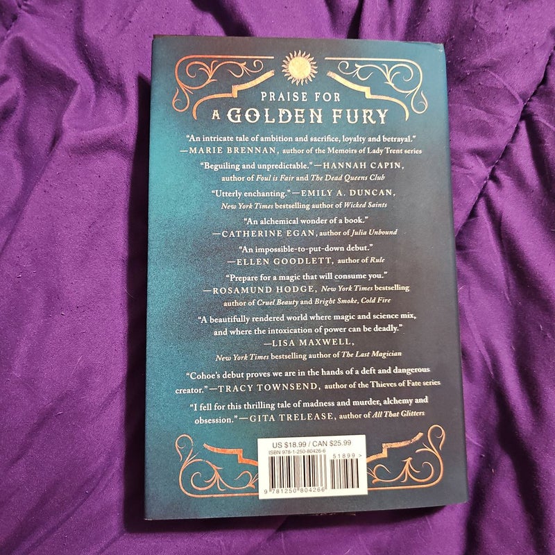 A Golden Fury - SIGNED!!