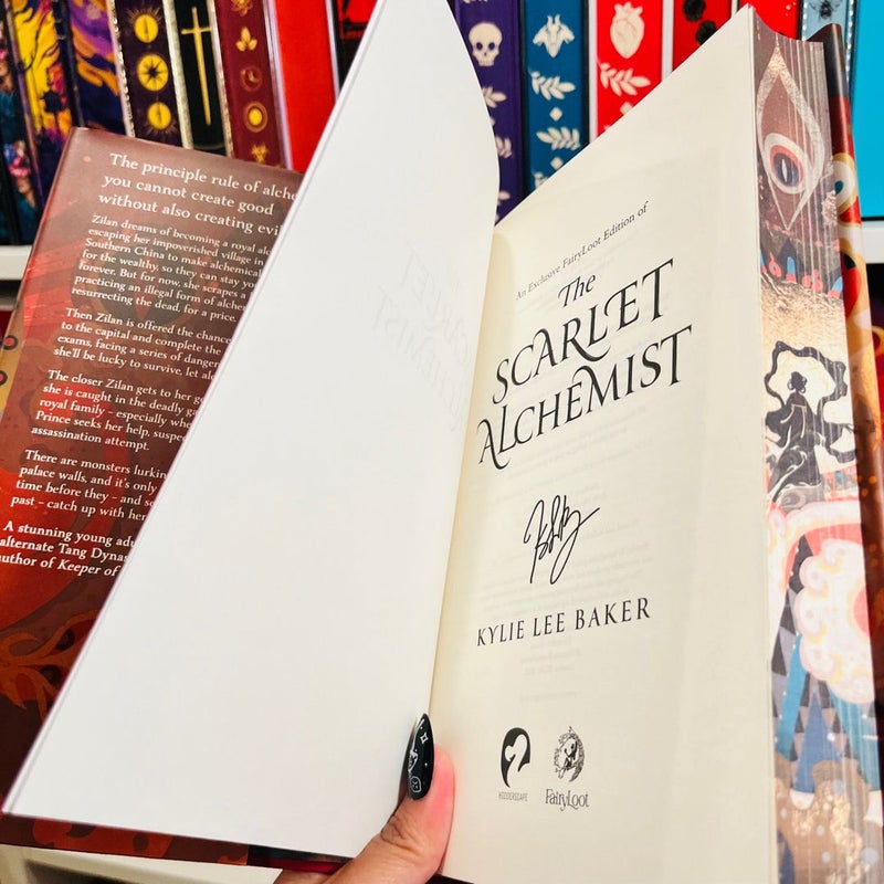 The Scarlet Alchemist FAIRYLOOT SIGNED SPECIAL EDITION