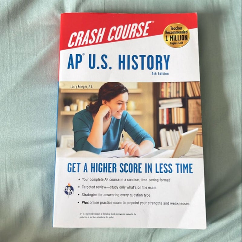 AP® U. S. History Crash Course Book + Online