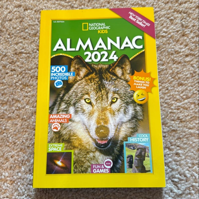 National Geographic Kids Almanac 2024 (US Edition)