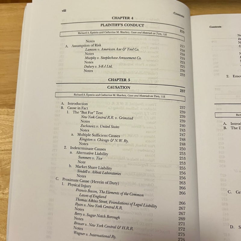 Cases & Materials on Torts, Custom Edition: University of Nebraska